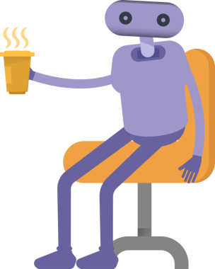 İnsansı Robot Karakteri Çizimi