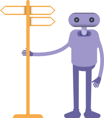 İnsansı Robot Karakteri Çizimi