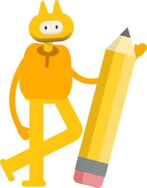 Sevimli Canavar Karakteri ve Kalem