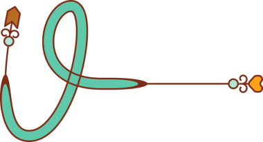 Dekoratif Ok Sembol İllüstrasyonu