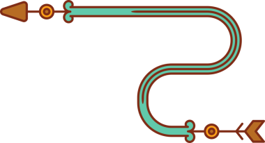 Boho Biçimli Ok Sembolü