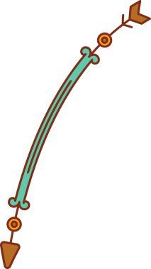 Boho Biçimli Ok Sembolü