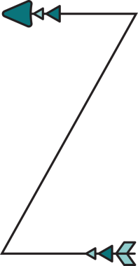 Boho Biçimli Ok Sembolü