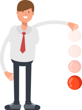 İşadamı Karakteri Top Atar