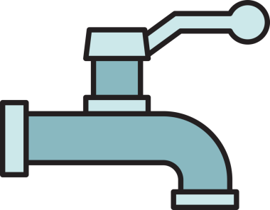 Musluk Tıklama Simgesi Clipart