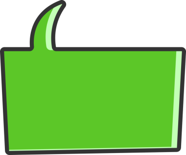 Yeşil Konuşma Baloncuğu İllüstrasyonu