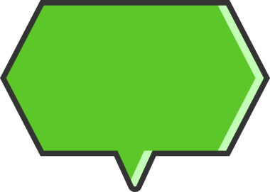 Yeşil Konuşma Baloncuğu İllüstrasyonu