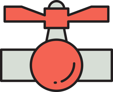 Valf ve Boru Hattı Simgesi