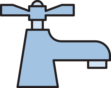 Musluk Tıklama Simgesi Clipart