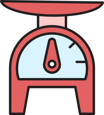 Mutfak Ölçeklendirme Simgesi Clipart