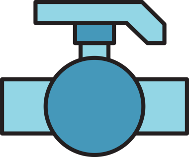 Valf ve Boru Hattı Simgesi