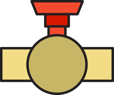 Valf ve Boru Hattı Simgesi