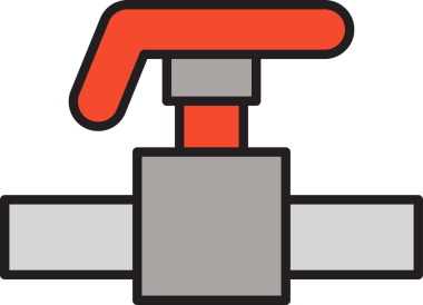 Valf ve Boru Hattı Simgesi