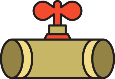 Valf ve Boru Hattı Simgesi