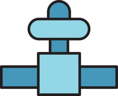 Valf ve Boru Hattı Simgesi