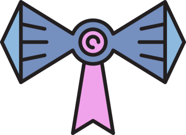 Mor Fiyonk Kurdelesi İllüstrasyonu