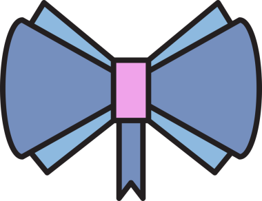 Mor Fiyonk Kurdelesi İllüstrasyonu