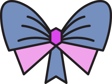 Mor Fiyonk Kurdelesi İllüstrasyonu