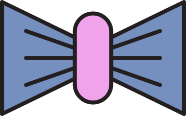 Mor Fiyonk Kurdelesi İllüstrasyonu