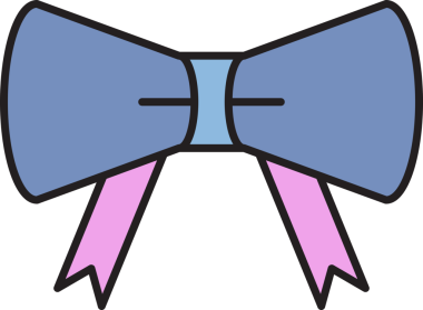 Mor Fiyonk Kurdelesi İllüstrasyonu