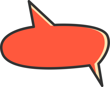 Çizgi Roman Konuşma Baloncuğu İllüstrasyonu