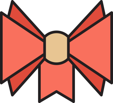 Pembe Bowtie Illustration Clipart