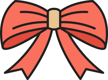 Pembe Bowtie Illustration Clipart