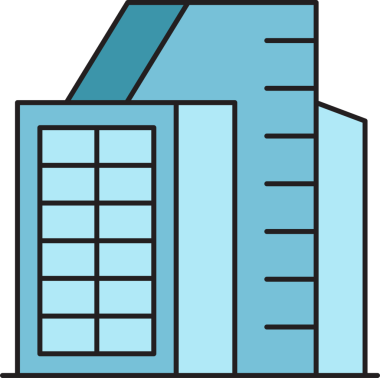 Ofis Binası Simgesi Clipart