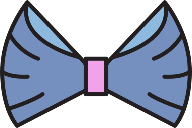 Mor Fiyonk Kravat Simgesi