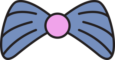 Mor Fiyonk Kravat Simgesi