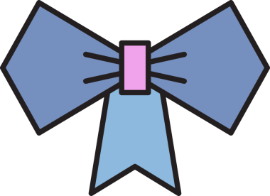 Mor Fiyonk Kravat Simgesi