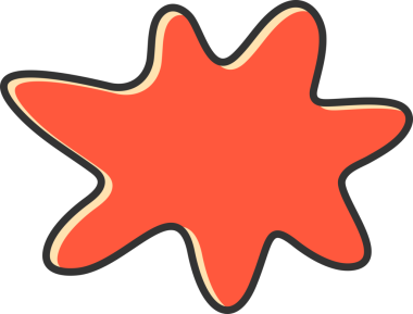 kırmızı konuşma balonu illüstrasyonu