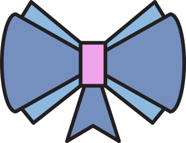 Mor Fiyonk Kravat Simgesi