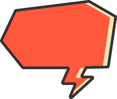 Çizgi Roman Konuşma Baloncuğu İllüstrasyonu