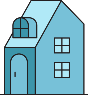 ev inşa simge tasarlamak