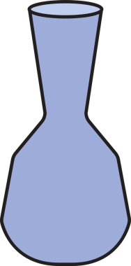 Vazo ve Atıcı Simgesi İllüstrasyonu