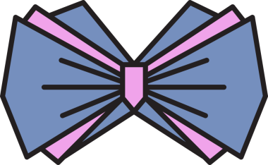 Mor Yay İllüstrasyon Clipart