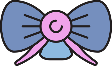 Mor Yay İllüstrasyon Clipart