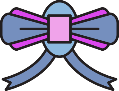 Mor Yay İllüstrasyon Clipart