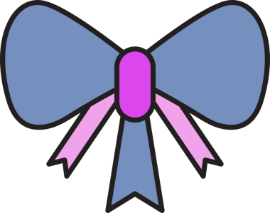 Mor Yay İllüstrasyon Clipart