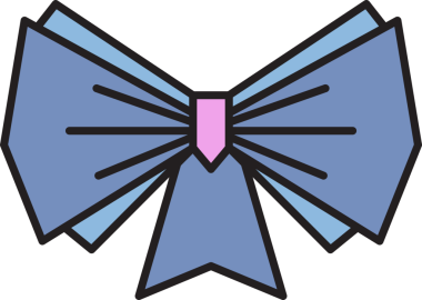 Mor Yay İllüstrasyon Clipart