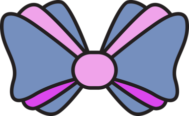 Mor Yay İllüstrasyon Clipart