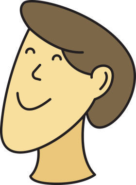 Erkek Karakteri İllüstrasyonu Clipart