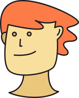 Erkek Karakteri İllüstrasyonu Clipart