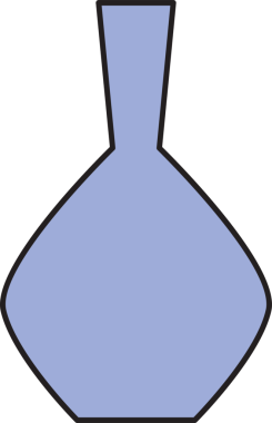 Vazo ve Atıcı Simgesi İllüstrasyonu