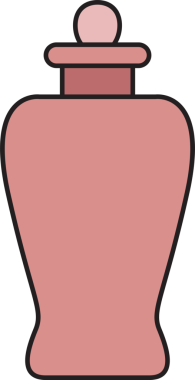 Vazo ve Atıcı Simgesi İllüstrasyonu