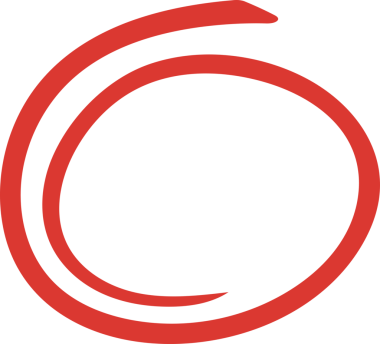 Kırmızı El Çember İşaretleyici