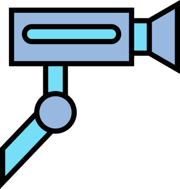 CCTV güvenlik kamerası simgesi