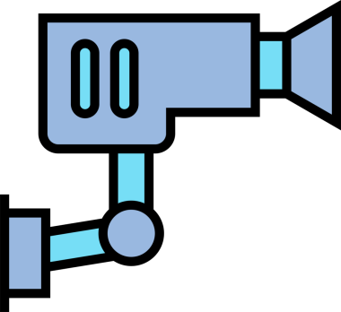 CCTV güvenlik kamerası simgesi