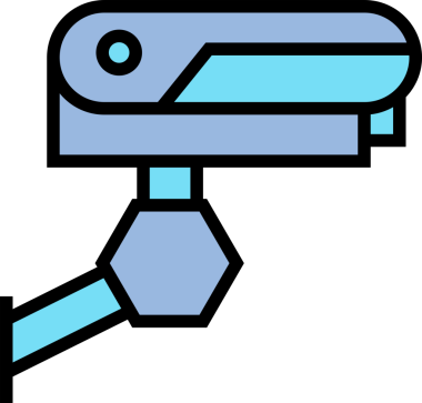 CCTV güvenlik kamerası simgesi